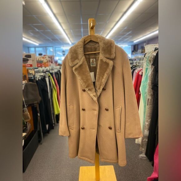 XL Vintage Mighty Mac Out O'Gloucester Heavy Jacket Tan - Picture 1 of 3